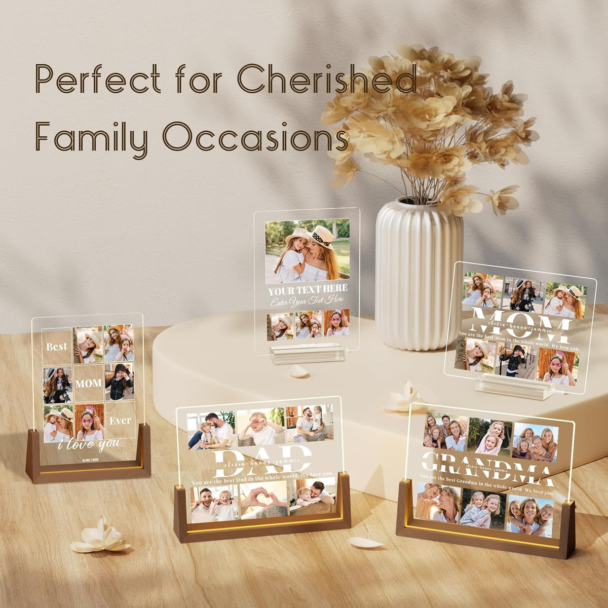 Personalized Mothers Day Picture Frame for Mom